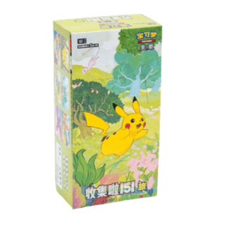 Pokemon TCG: Collect 151 Journey Jumbo Booster Box - Chinese
