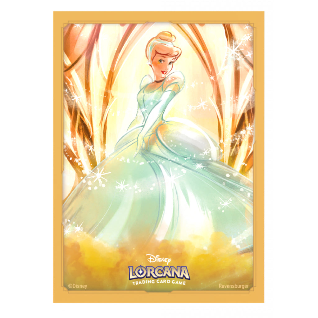 Disney Lorcana Card Sleeves A - Cinderella - Ballroom Sensation Ench._Set 7