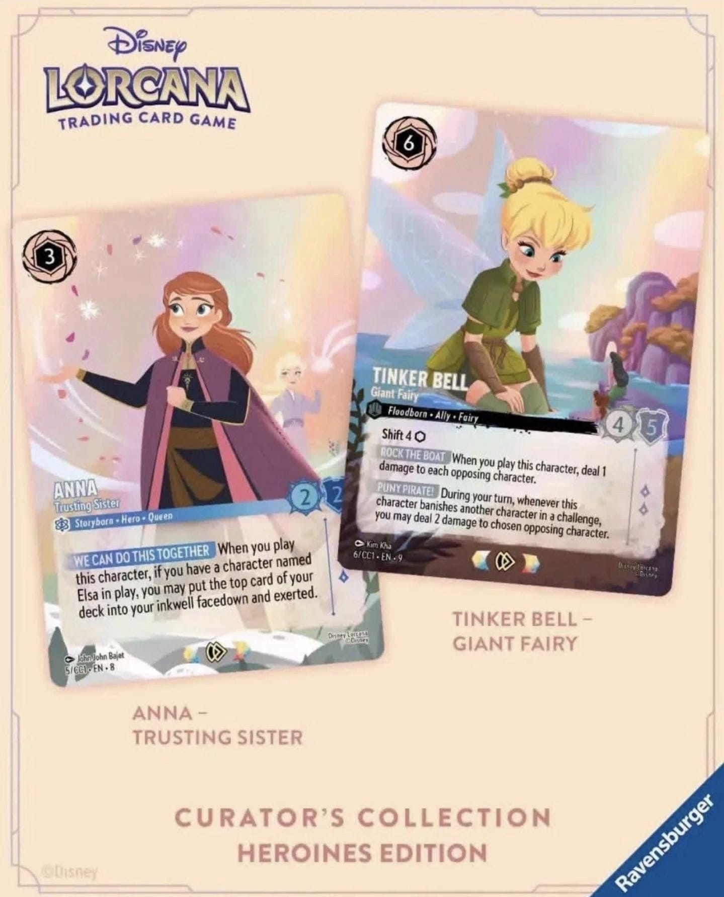 Lorcana - Curator’s Collection: Heroines Edition - English
