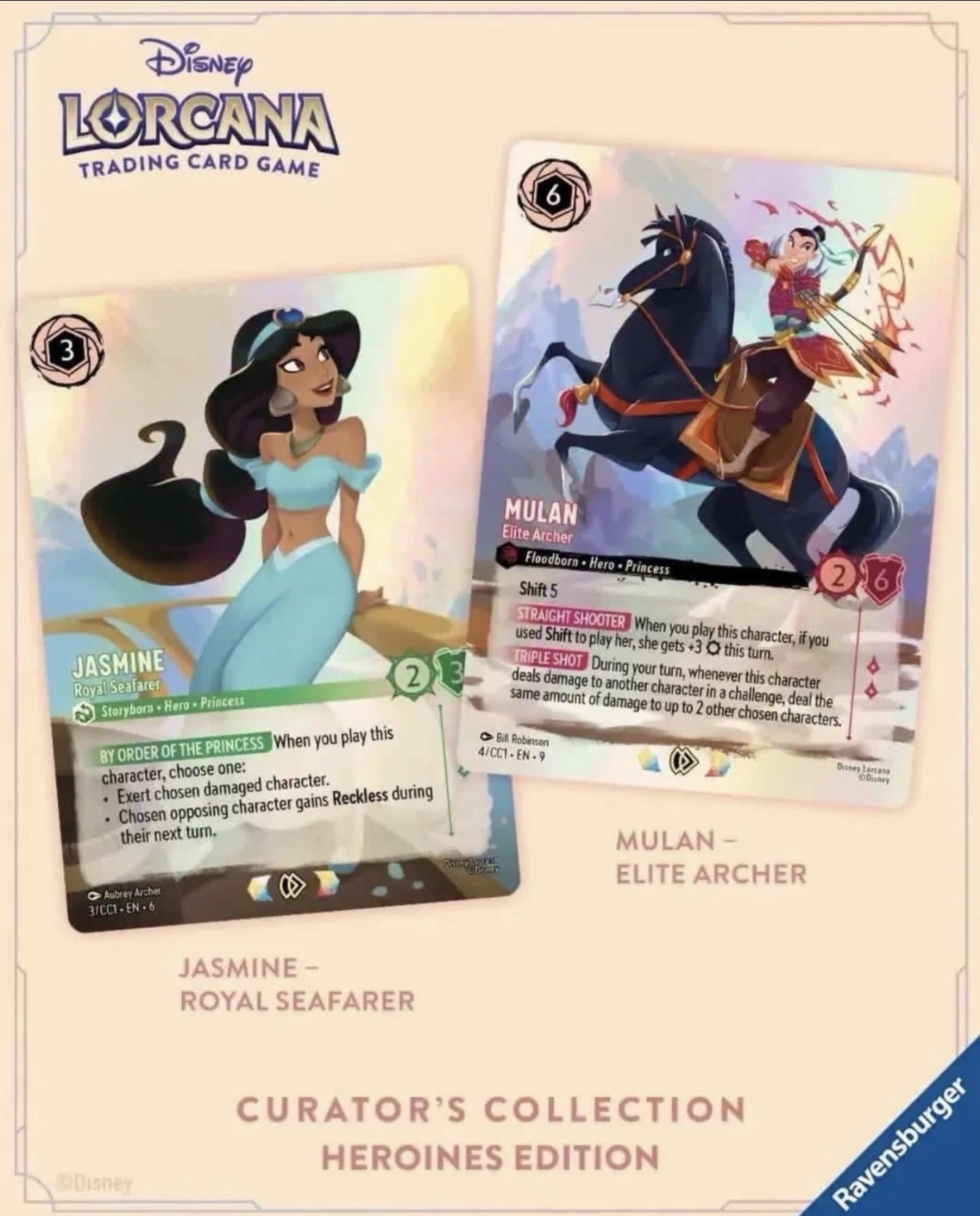 Lorcana - Curator’s Collection: Heroines Edition - English