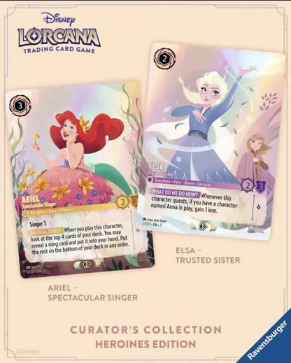 Lorcana - Curator’s Collection: Heroines Edition - English
