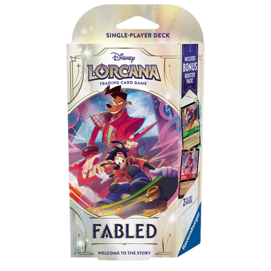 Disney Lorcana TCG - Fabled - Starter Deck - Ruby and Emerald