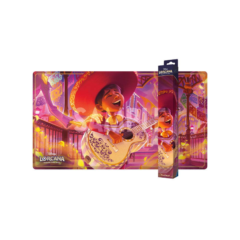 Alternate view of Hyperia City Miguel Rivera playmat