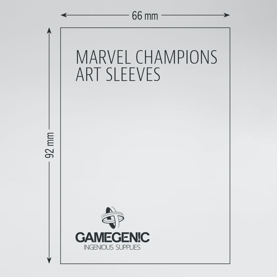 Marvel Champions Art Sleeves - Captain America