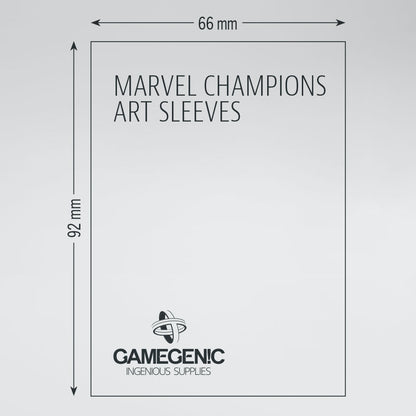 Marvel Champions Art Sleeves - Captain America