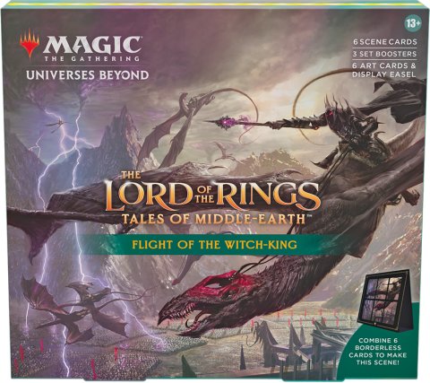 Magic: the Gathering - Lord of the Rings: Tales of Middle-earth Scene Box: Flight of the Witch-King (incl. 3 set boosters) - English