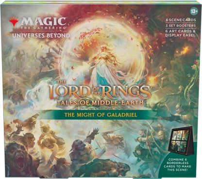 Magic: the Gathering - Lord of the Rings: Tales of Middle-earth Scene Box: The Might of Galadriel (incl. 3 set boosters)