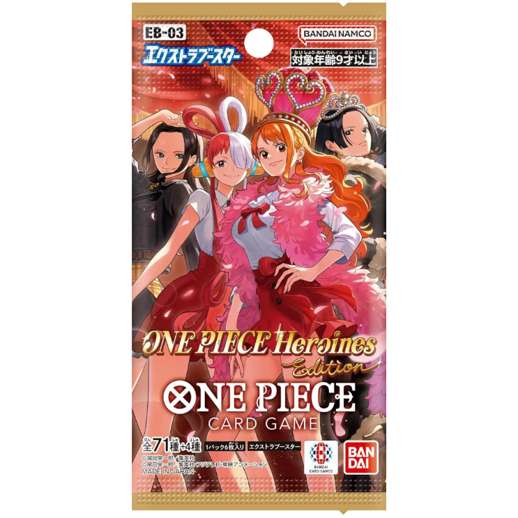 One Piece Card Game - Heroines Booster Box (EB03) - Japanese