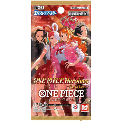 One Piece Card Game - Heroines Booster Box (EB03) - Japanese