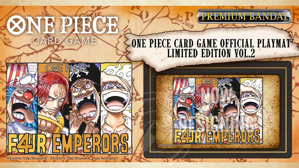 One Piece Card Game Official Playmat Limited Edition Vol.2