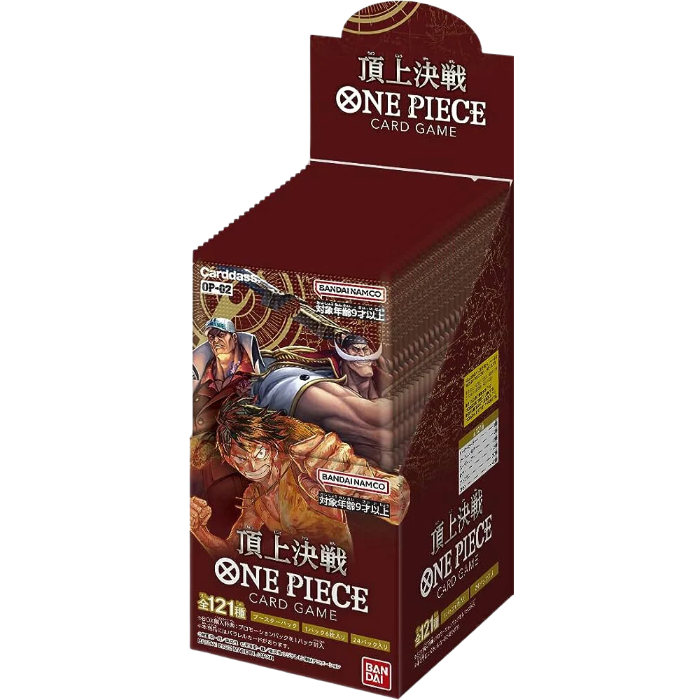 One Piece Card Game: Paramount War Booster Box (OP-02) – Japanese