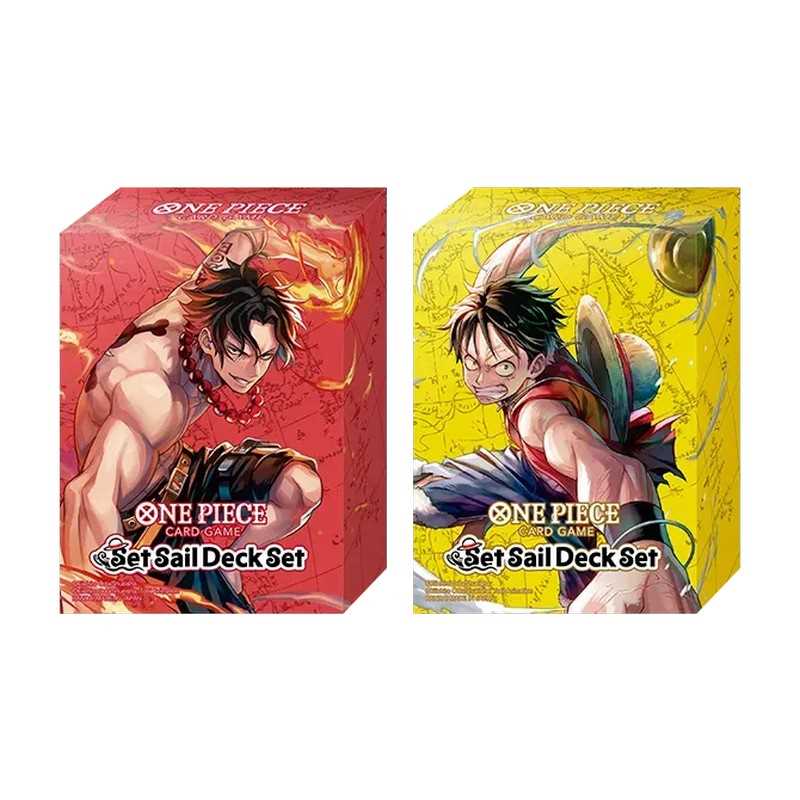 SD-01 Set Sail Deck Set English - Luffy and Ace deck cases