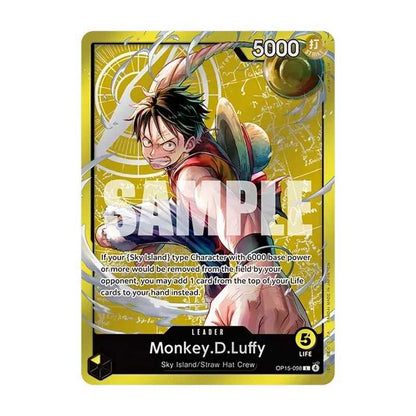 SD-01 Set Sail Deck Set English - Ace sample leader card