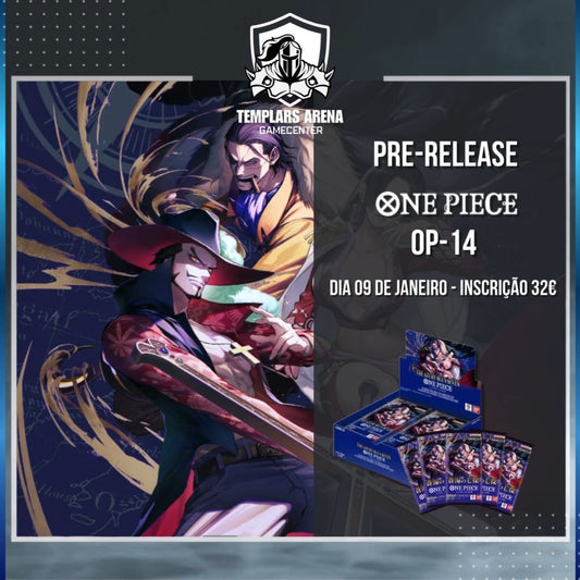 09.01.2025 20:00h - One Piece OP14 - The Azure Sea's Seven - PreRelease Ticket