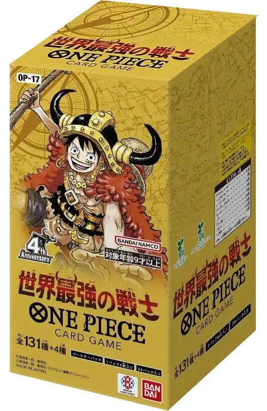 One Piece TCG- OP17 The World´s Strongest Warriors- Booster box (Japanese)