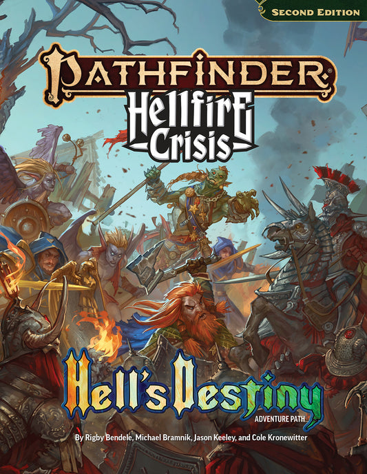 Pathfinder Hell's Destiny Adventure Path hardcover cover