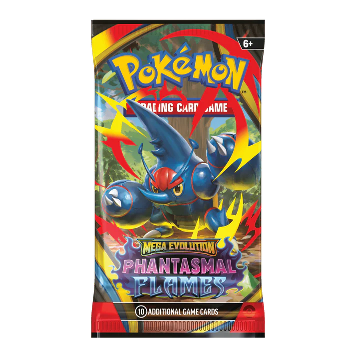 phantasmal flames booster box - me02: phantasmal flames Pokémon TCG: ME02 — Phantasmal Flames Booster Pack (EN) – Templars Arena Gamecenter