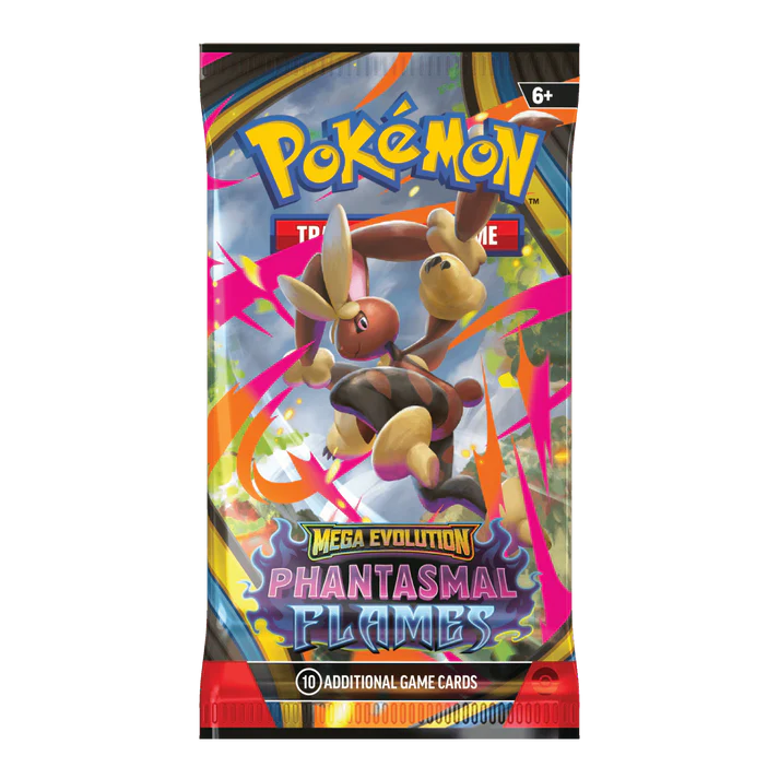 Pokmon TCG: ME02 Phantasmal Flames Booster Pack (EN) Templars Arena Gamecenter Pokmon TCG: ME02 Phantasmal Flames Booster Pack (EN) Templars Arena Gamecenter