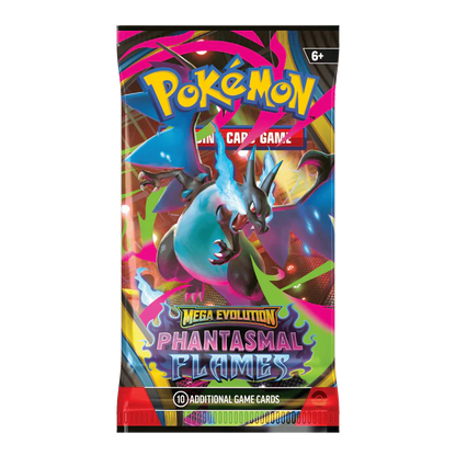 Pokémon TCG: ME02 — Phantasmal Flames Booster Pack (EN) – Templars Arena Gamecenter
