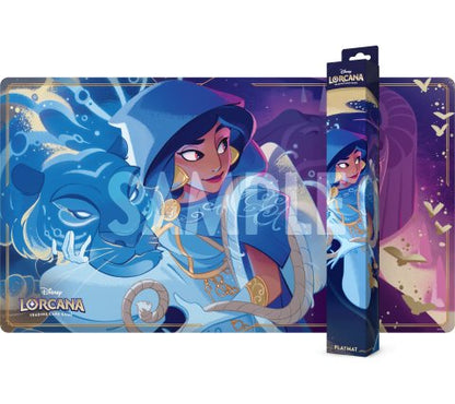 Disney Lorcana Whispers in the Well Playmat Jasmine S10