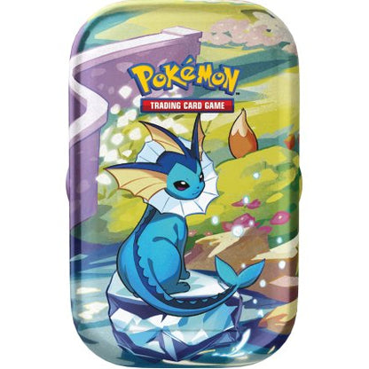 Pokemon - Scarlet & Violet Prismatic Evolutions Mini Tin: Vaporeon