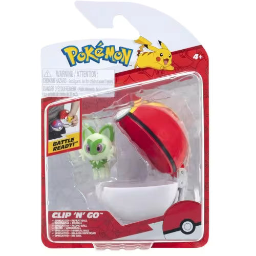 Pokémon Clip 'N' Go (Sprigatito with Repeat Ball)