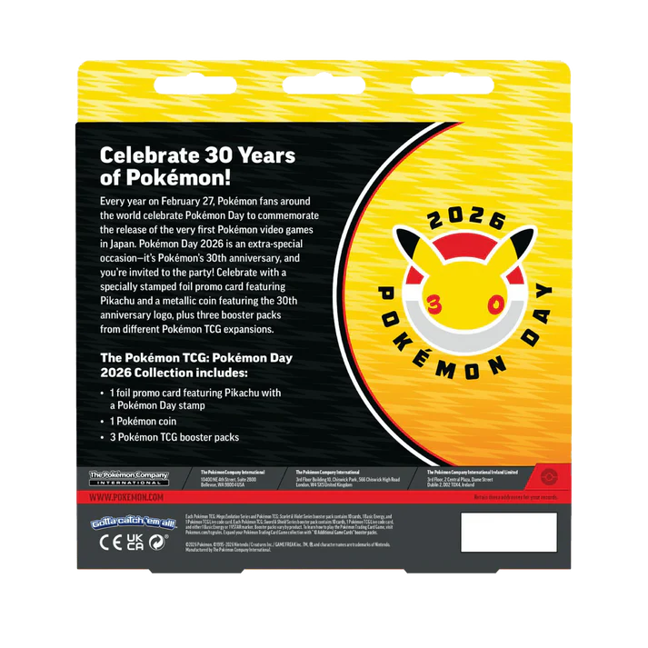 Pokemon Day 2026 Collection