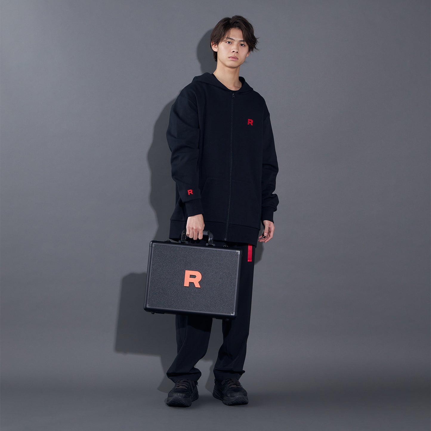 Team Rocket attaché case exterior detail