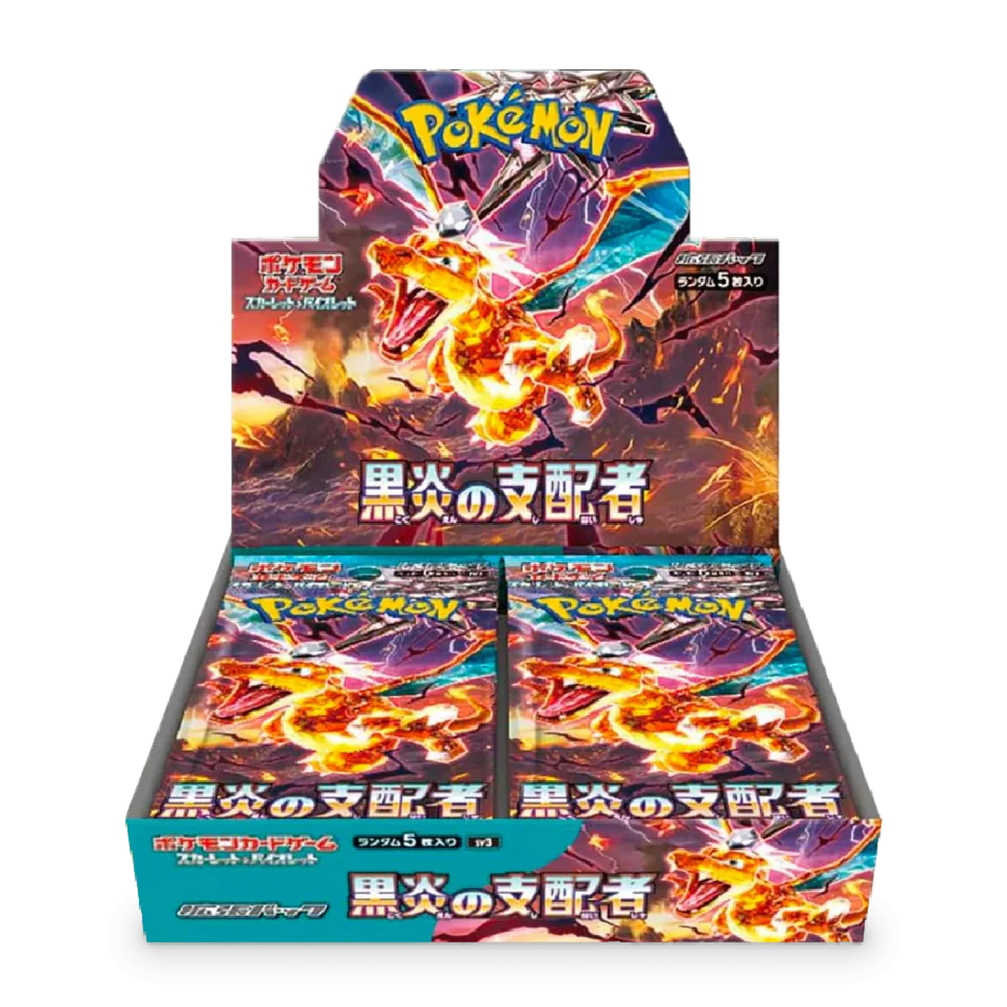 Pokemon TCG: Ruler Of The Black Flame sv3 Booster Box - Japanese