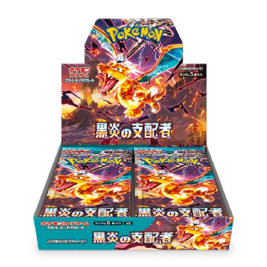 Pokemon TCG: Ruler Of The Black Flame sv3 Booster Box - Japanese
