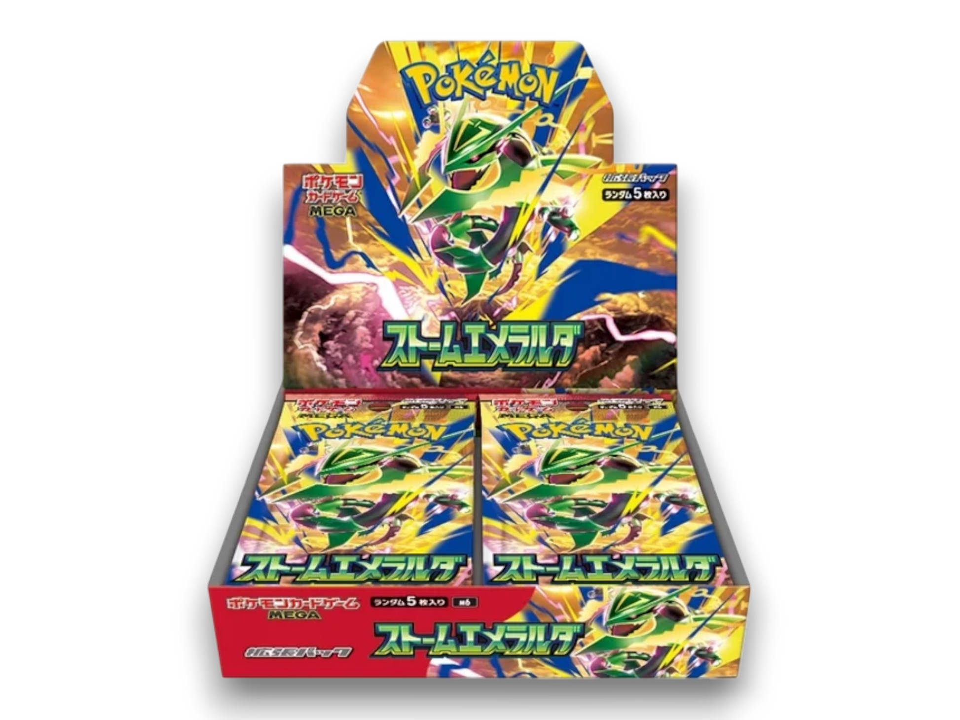 Pokémon Card Game MEGA Storm Emeralda M6 Japanese booster box