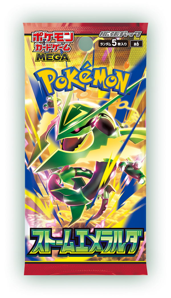Pokémon Card Game MEGA Storm Emeralda M6 Japanese booster pack