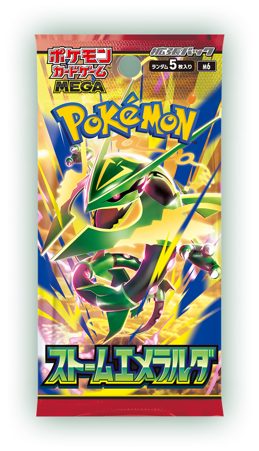 Pokémon Card Game MEGA Storm Emeralda M6 Japanese booster pack