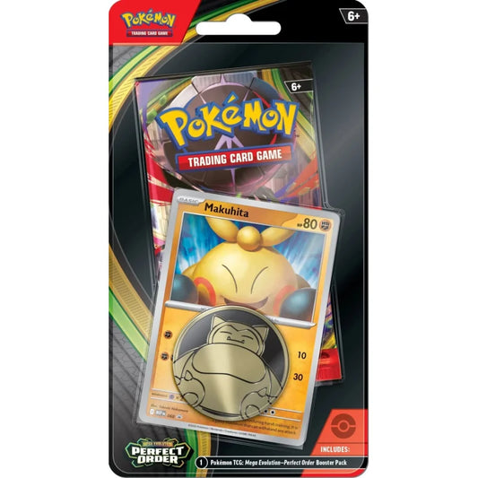Pokemon TCG – Mega Evolution 03: Perfect Order Checklane Blister – English – Makuhita