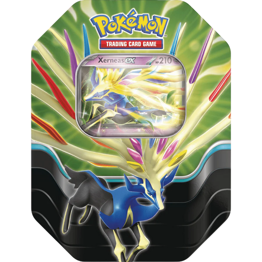 Azure Legends Tins: Xerneas ex Tin (4 Boosters)