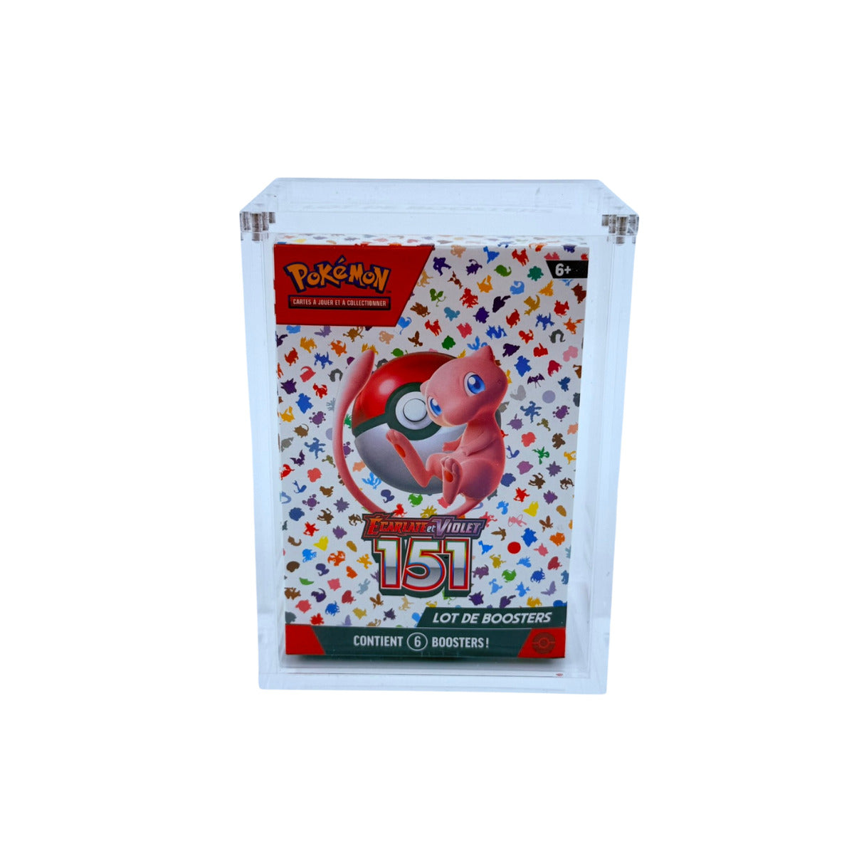 Acrylic Bundle Display for Pokémon and Magic - Display anti-UV