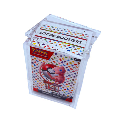 Acrylic Bundle Display for Pokémon and Magic - Display anti-UV