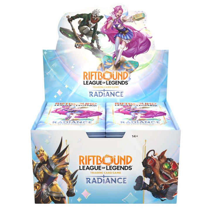 Riftbound Radiance booster display