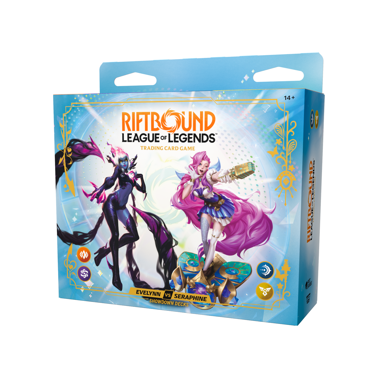 Riftbound Radiance Evelynn versus Seraphine Showdown Decks