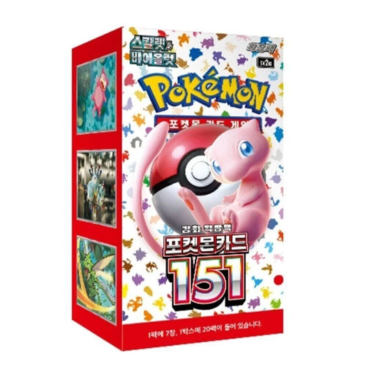 Pokemon TCG - 151 Booster Box - Korean Language