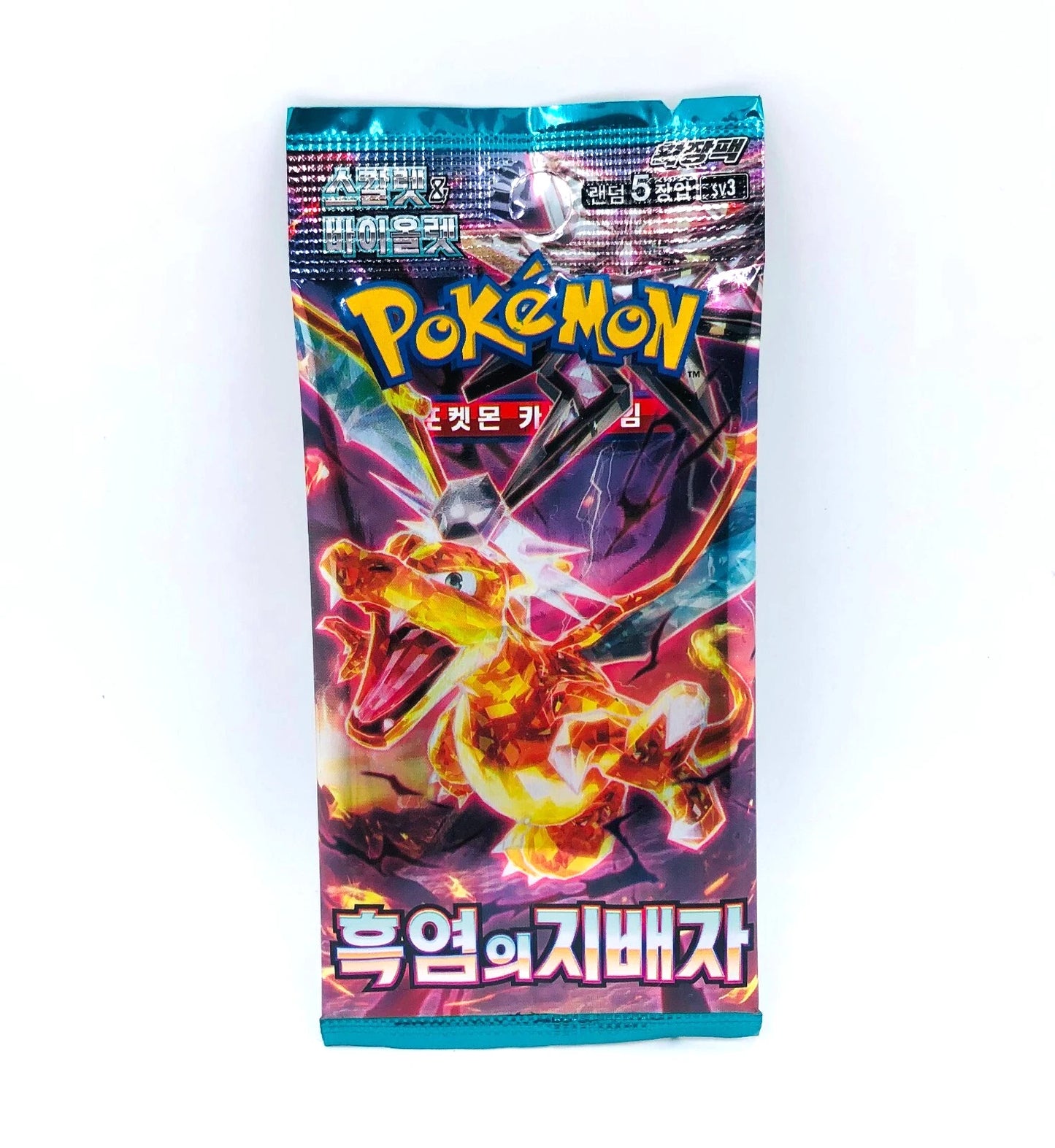 Pokemon TCG: Ruler Of The Black Flame sv3 Booster (Korean)