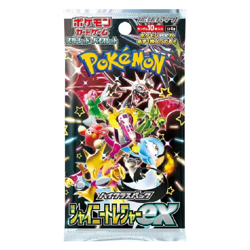 Pokémon Shiny Treasure ex SV4a Japanese booster pack