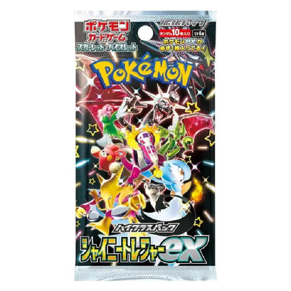 Pokémon Shiny Treasure ex SV4a Japanese booster pack