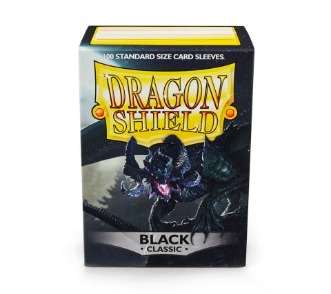 Dragon Shield Dual Matte Sleeves - Black Classic (100 Sleeves)