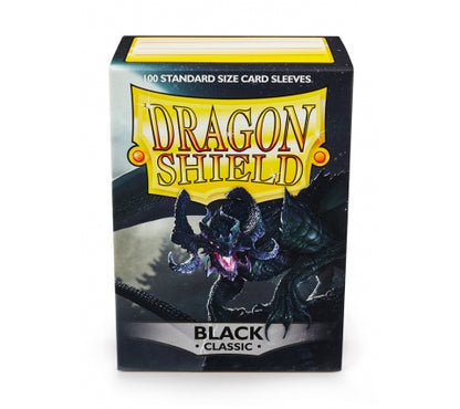 Dragon Shield Dual Matte Sleeves - Black Classic (100 Sleeves)