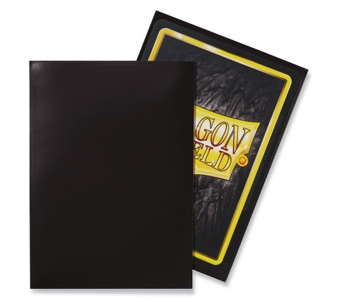 Dragon Shield Dual Matte Sleeves - Black Classic (100 Sleeves)