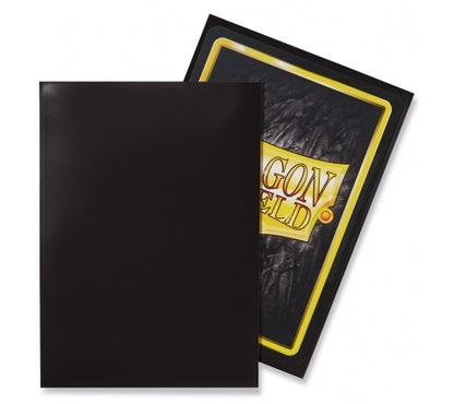 Dragon Shield Dual Matte Sleeves - Black Classic (100 Sleeves)