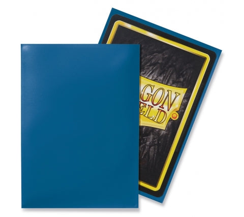 100 Dragon Shield Sleeves - Classic Blue