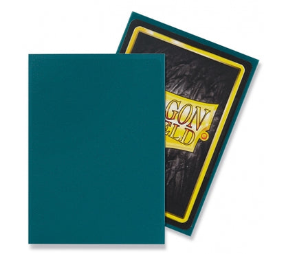 100 Dragon Shield Sleeves - Matte Petrol
