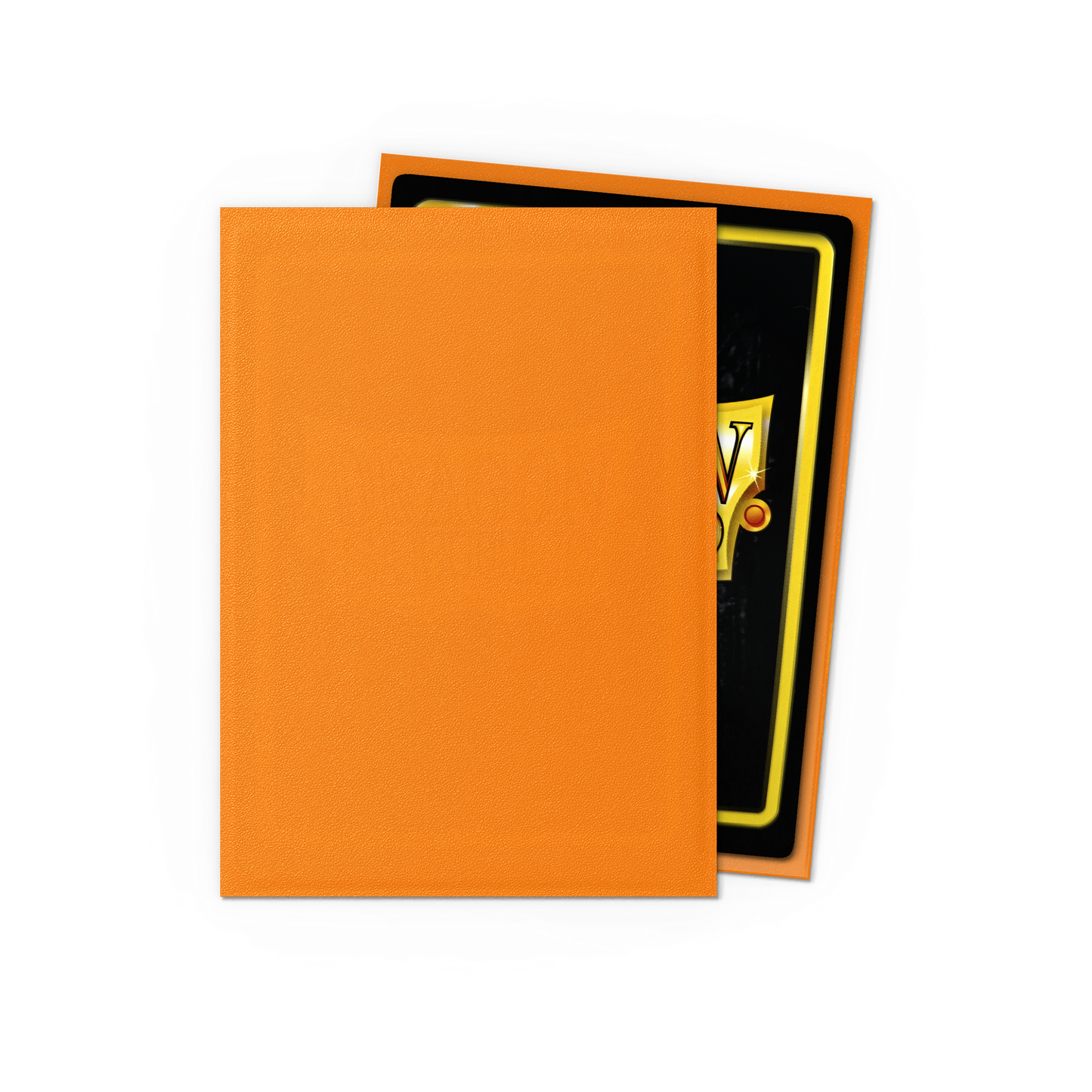 100 Dragon Shield Sleeves - Matte Orange